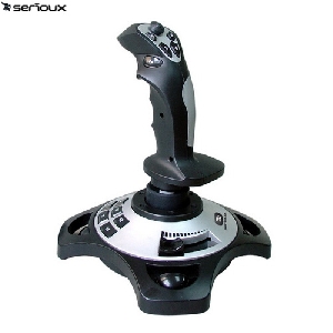 Joystick Serioux SRXJ-RD4000 Raider 4000 12 butoane USB Joystick Serioux SRXJ-RD4000 Raider 4000 12 butoane USB