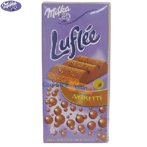 Ciocolata Noisette aerata Milka Luflee 100 gr Ciocolata Noisette aerata Milka Luflee 100 gr