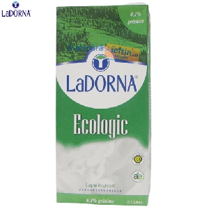 Lapte degresat 0.1% grasime Ecologic LaDorna 1 L