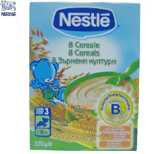 Nestle nou nascuti 8 cereale 250 gr Nestle nou nascuti 8 cereale 250 gr