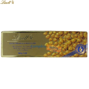 Ciocolata cu lapte si alune Lindt 300 gr Ciocolata cu lapte si alune Lindt 300 gr