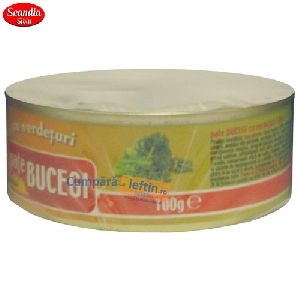Pate de porc cu verdeata Bucegi Scandia 100 gr Pate de porc cu verdeata Bucegi Scandia 100 gr