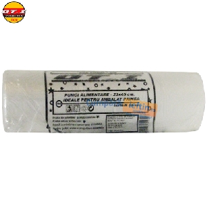 Pungi alimentare 23 x 45 cm Oti 500 buc Pungi alimentare 23 x 45 cm Oti 500 buc