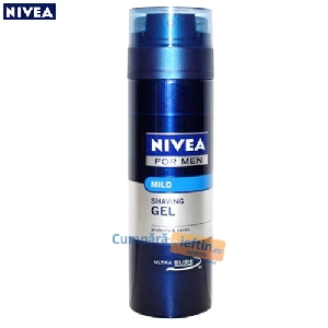 Gel de ras Nivea Mild 200 ml Gel de ras Nivea Mild 200 ml