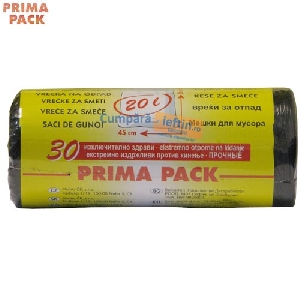 Saci menajeri Prima Pack 30 buc x 20 L Saci menajeri Prima Pack 30 buc x 20 L