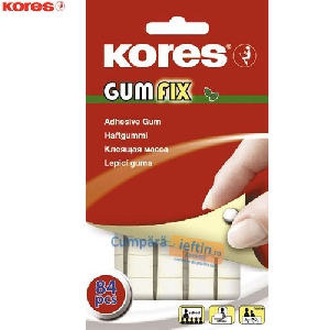 Pasta adeziva Kores Gum Fix 84 buc/set Pasta adeziva Kores Gum Fix 84 buc/set