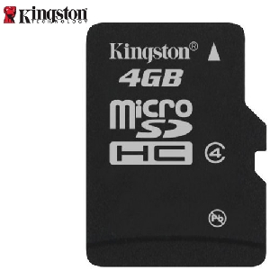 Card Micro Secure Digital Kingston 4 GB Card Micro Secure Digital Kingston 4 GB