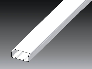 Canal cablu PVC+capac, 2 comp,140x60, alb Kopos Canal cablu PVC+capac, 2 comp,140x60, alb Kopos
