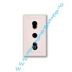 Priza standard Italia 1 modul 16A Ave 45 Priza standard Italia 1 modul 16A Ave 45