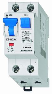 Siguranta automata bipolara diferentiala 25A/30ma 6KA C Siguranta automata bipolara diferentiala 25A/30ma 6KA C