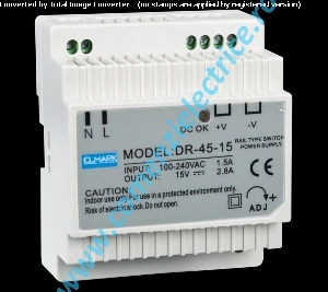 Stabilizator de tensiune DR-45 15V