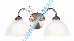 Aplica Milanese 1132-2AB aur antic 2x60W E14 Aplica Milanese 1132-2AB aur antic 2x60W E14