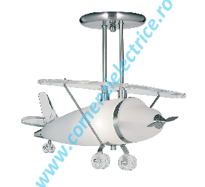 Pendul avion Novelty 737 argintiu 1x40W E27 Pendul avion Novelty 737 argintiu 1x40W E27