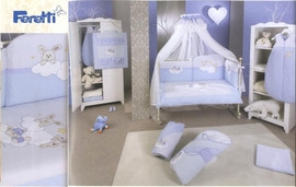 Set de pat terzetto Rabbit Blue - HPB205 HPB205