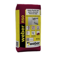 Adeziv flexibil alb pentru sisteme de izolatie termica Weber R50