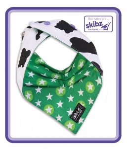 Baveta Doublez Cowprint/Starbright