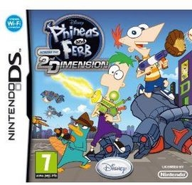 Phineas And Ferb Across The 2Nd Dimension Nintendo Ds - VG7037