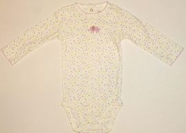 Body bebeluse cu elefantel roz 15054 Body bebeluse cu elefantel roz 15054