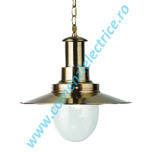 Pendul Fisherman 5301AB aur antic E27 60W Pendul Fisherman 5301AB aur antic E27 60W
