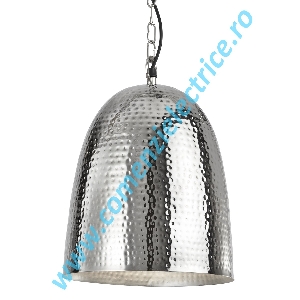 Pendul Hammered Pendants 2093-26CC nichel stralucitor E27 60W Pendul Hammered Pendants 2093-26CC nichel stralucitor E27 60W