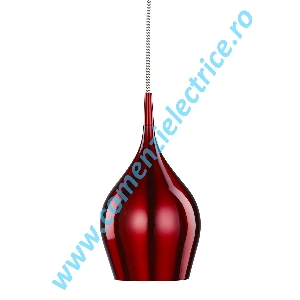 Pendul Vibrant 6461-12RE rosu E14 1x40W Pendul Vibrant 6461-12RE rosu E14 1x40W