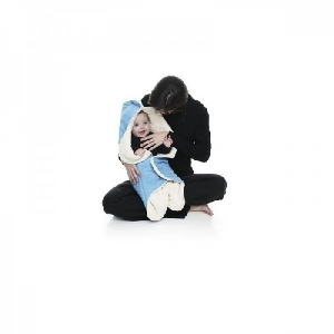 Paturica floare cu blanita Wallaboo, Blue Paturica floare cu blanita Wallaboo, Blue