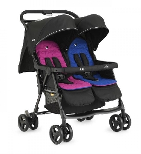Carucior de gemeni Aire Twin Joie, Pink/Blue