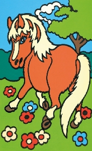 Pictura pe Numere Mammut, Calut Pictura pe Numere Mammut, Calut