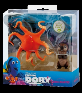 Set figurine Otter si Hank Finding Dory Bullyland,