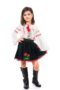 Fusta brodata Catrina Elfbebe, 10 ani