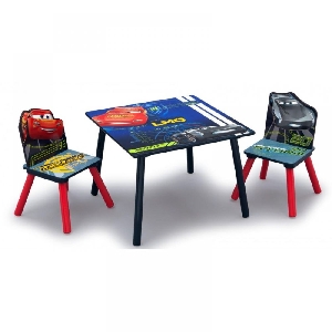 Set masuta si 2 scaunele Disney Delta Children, Cars Team Set masuta si 2 scaunele Disney Delta Children, Cars Team