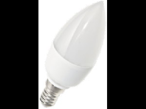 Bec cu LED-uri - 6W E14 lumanare  alb cald, VT-1855