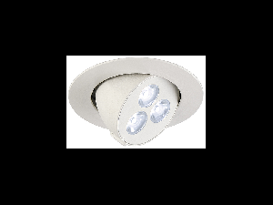 Spot TRITON GIMBLE LED 3x1W, alb,lumina calda