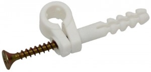 CLEMA DE PLASTIC CU SURUB PT CABLU / 8MM - 100BUC CLEMA DE PLASTIC CU SURUB PT CABLU / 8MM - 100BUC