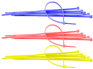 COLIER PLASTIC COLORAT (100 BUC) / 3.5X140MM ALBASTRU COLIER PLASTIC COLORAT (100 BUC) / 3.5X140MM ALBASTRU