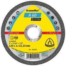 DISC ABRAZIV 125X1 A60 EXTRA 262937 DISC ABRAZIV 125X1 A60 EXTRA 262937
