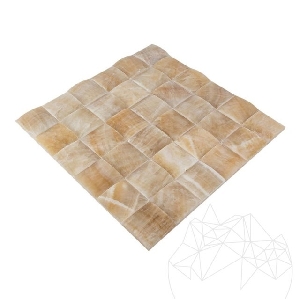 Mozaic Onix Honey Pyramid Polisat 5 x 5cm Mozaic Onix Honey Pyramid Polisat 5 x 5cm