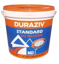 TENCUIALA DECORATIVA STRUCTURATA DURAZIV STANDARD MD CU SILICON 25KG (BOB DE OREZ)