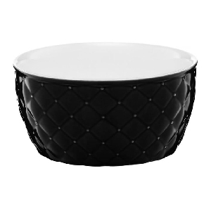 Bol Salata 13.5cm Negru Glamour Bol Salata 13.5cm Negru Glamour