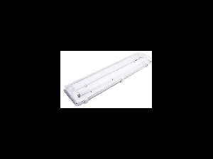 Lampa tehnica mediu umed,2 tuburi LED T8 ,IP65,L:127 cm,policarbonat Lampa tehnica mediu umed,2 tuburi LED T8 ,IP65,L:127 cm,policarbonat