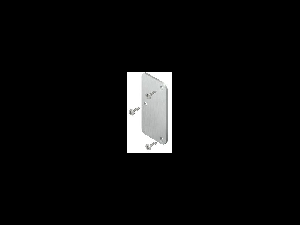Capac terminal pentru canal din aluminiu 30x65 Capac terminal pentru canal din aluminiu 30x65