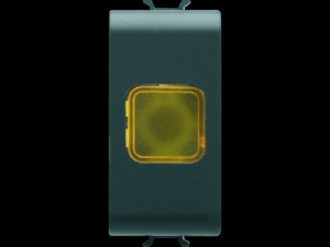 Lampa prezenta tensiune - AMBER - 1 MODULE - BLACK - CHORUS Lampa prezenta tensiune - AMBER - 1 MODULE - BLACK - CHORUS