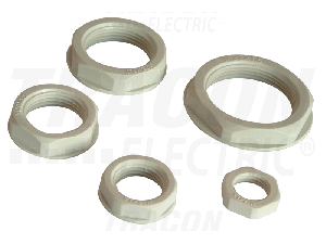 Piulite metrice de fixare pentru presetupe MG-25-A M25×1.5 mm Piulite metrice de fixare pentru presetupe MG-25-A M25×1.5 mm