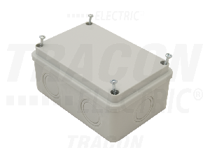Doza electronica din materialplastic, gri deschis MED8125 80×120×50, IP54 Doza electronica din materialplastic, gri deschis MED8125 80×120×50, IP54