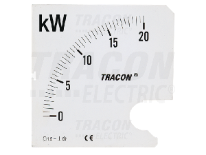 Cadran aparat W72-400V/4 SCALE-W72/4-240 0 - 240 kW Cadran aparat W72-400V/4 SCALE-W72/4-240 0 - 240 kW