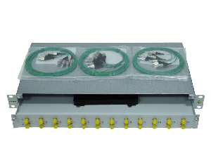 Splicebox, 12 fibre,FC, 9/125µm OS2, culisant,19\ Splicebox, 12 fibre,FC, 9/125µm OS2, culisant,19\