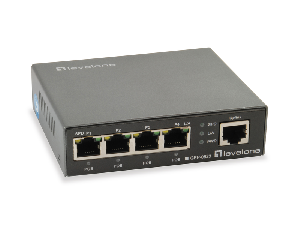 Switch 5xRJ45 10/100/1000 (PoE+), Desktop, 60W Switch 5xRJ45 10/100/1000 (PoE+), Desktop, 60W