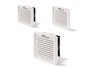 Ventilatoare filtrante - 230 mc/h, Marimea 4 (224 x 224) mm, 24 V, C.C., Ventilator filtrant (pentru montare in peretele lateral al carcasei sau in dulap de comanda izolat) – uz intern