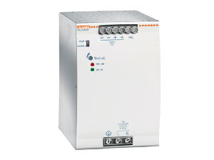 Sursa cu montaj pe sina, monofazata. 24VDC, 12.5A / 300W Sursa cu montaj pe sina, monofazata. 24VDC, 12.5A / 300W