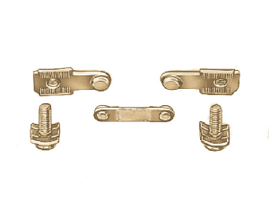 MAIN CONTACTS 3 OR 4 POLE SET COMPLETE WITH SCREWS, BF80 T4 MAIN CONTACTS 3 OR 4 POLE SET COMPLETE WITH SCREWS, BF80 T4